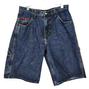 Vintage 90's Men's Oversized Baggy U.S. Polo Association Jean Shorts Jorts 36